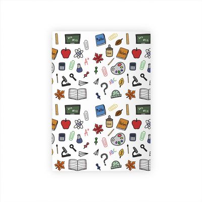 Teachers Desk Theme Wrapping Paper, Christmas Gift Wrap, Holiday Wrapping Paper, Birthday Gift Wrap