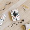 Teachers Desk Theme Wrapping Paper, Christmas Gift Wrap, Holiday Wrapping Paper, Birthday Gift Wrap view 4