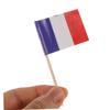 300pcs Flag Toothpicks Wooden Paper Picks for Events and Bars view 4
