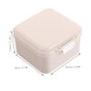 PartyKindom Portable Denture Bath Case with Mirror Travel Storage Holder for False and Braces Compact Design for Easy Organization Washable and Multifunctional Organizer view 2
