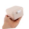 PartyKindom Portable Denture Bath Case with Mirror Travel Storage Holder for False and Braces Compact Design for Easy Organization Washable and Multifunctional Organizer view 4