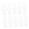 Beavorty 10Pcs Portable Toothbrush Cases Travel Toothbrush Containers with Smooth Edges Durable Material for Camping Travel Storage Transparent Design for Easy Access view 1