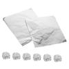 STOBAZA 200Pcs Aluminum Foil Candy Wrappers Sheets for Chocolate Packaging Shiny Food Wrap Multi Functional Foil Wrapper for Homemade Treats and Party Favors view 1