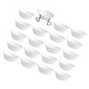 DECHOUS 1Set Disposable Pet Bowls Cat and Dog Feeding Dishes with Stand Bowls for Pets Convenient Easy for Indoor Use view 1