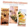 COOLHIYA 20Pcs Disposable Dessert Cups Plastic Mousse Cups for Cake Milkshake and Party Use for Birthdays and Gatherings Convenient One Off Tableware view 4