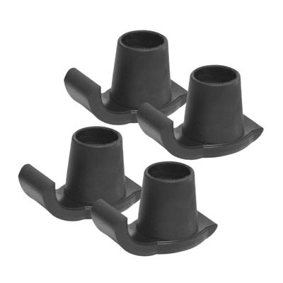 FRCOLOR 4Pcs Walker Ski Glides Lightweight Slip Feet Cushions for Enhanced Stability and Mobility Durable Replacement Parts for Seniors Easy to Install Standard Walkers