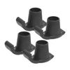 FRCOLOR 4Pcs Walker Ski Glides Lightweight Slip Feet Cushions for Enhanced Stability and Mobility Durable Replacement Parts for Seniors Easy to Install Standard Walkers view 1