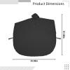 Waterproof Wheelchair Rain Poncho, Lightweight and Windproof with Reflective Safety Strip, Adjustable Design for Adults view 4