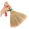 Didiseaon Handmade Handle Broom for Indoor Cleaning Straw Material Dust Brush for Home Office and Kitchen Use Lightweight and Portable Desktop Sweeper view 2