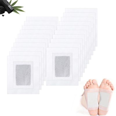 20PCS Foot Pads, Natural Ginger Foot Pads Patch with Bamboo Vinegar, Adhesive Sheets