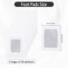 20PCS Foot Pads, Natural Ginger Foot Pads Patch with Bamboo Vinegar, Adhesive Sheets view 2