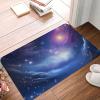 Front Door Mat Indoor Outdoor Welcome Mat, Mysterious Stars Doormat Easy Clean Entryway Mats Stain and Fade Resistant Entry Rug Absorbent Flannel Bath Mats 16 x 24 Inch view 1