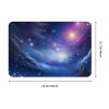 Front Door Mat Indoor Outdoor Welcome Mat, Mysterious Stars Doormat Easy Clean Entryway Mats Stain and Fade Resistant Entry Rug Absorbent Flannel Bath Mats 16 x 24 Inch view 4