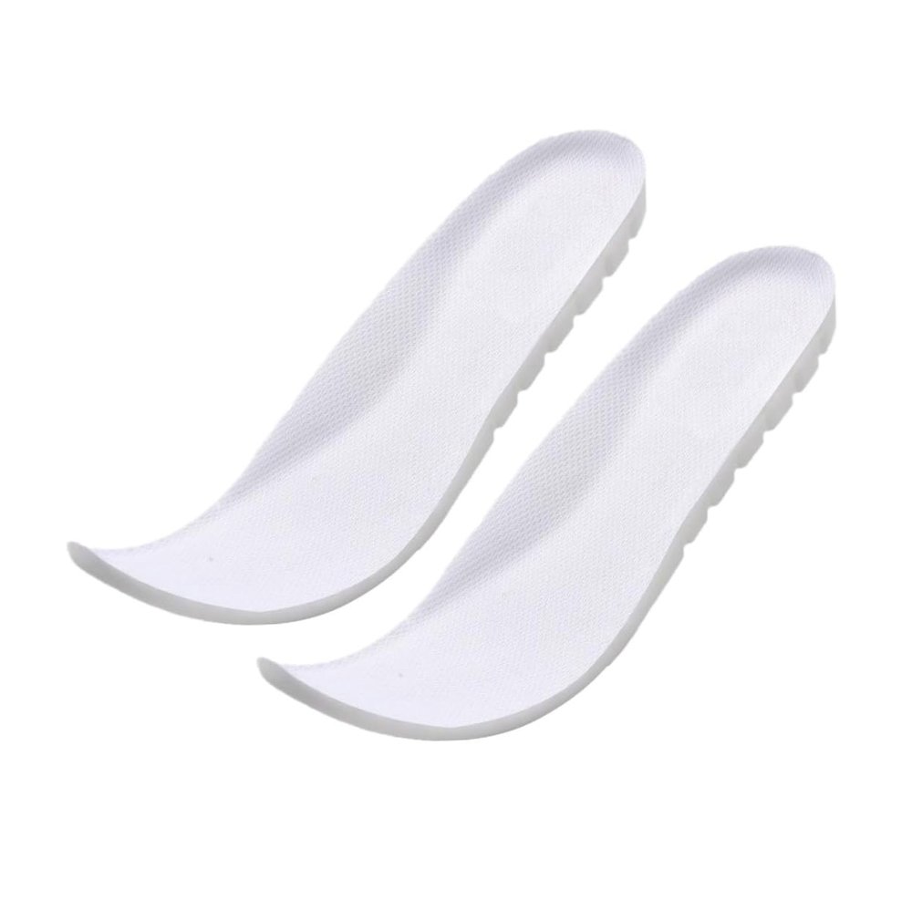 YOSADIER 1Pair High Elastic Sports Insoles Breathable Cushion Arch Support for Basketball Running and Hiking Slip Design Sweat Absorbent Comfortable Foot Pads for Men Women