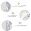 YOSADIER 1Pair High Elastic Sports Insoles Breathable Cushion Arch Support for Basketball Running and Hiking Slip Design Sweat Absorbent Comfortable Foot Pads for Men Women view 3