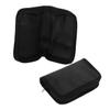 PartyKindom 2Pcs Portable Travel Case Organizer for Test Strips and Pills Durable Storage Bag for Medicine Supplies Compact and Lightweight Design for Easy Carrying view 1