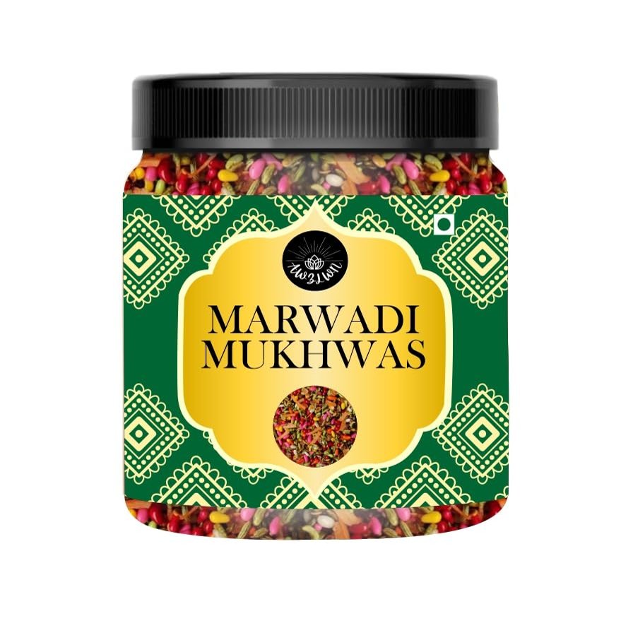 AWZLWN Natural Marwadi Mukhwas 1.76 OZ (50 GM) | Set oF 1 | AWZLWN