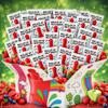 Fruit Rolled Up Variety Snack Pack Individually Wrapped Strawberry Blue Razzberry 64 Count view 4