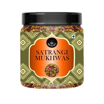 AWZLWN Natural Satrangi Mukhwas 8.81 OZ (250 GM) | Set oF 1 | AWZLWN