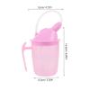 OUNONA Disabled Patient Water Cup with Straw Unbreakable Leakproof Drinking Cup for Elderly Care for Convalescent Feeding Safe for Home Dining view 2