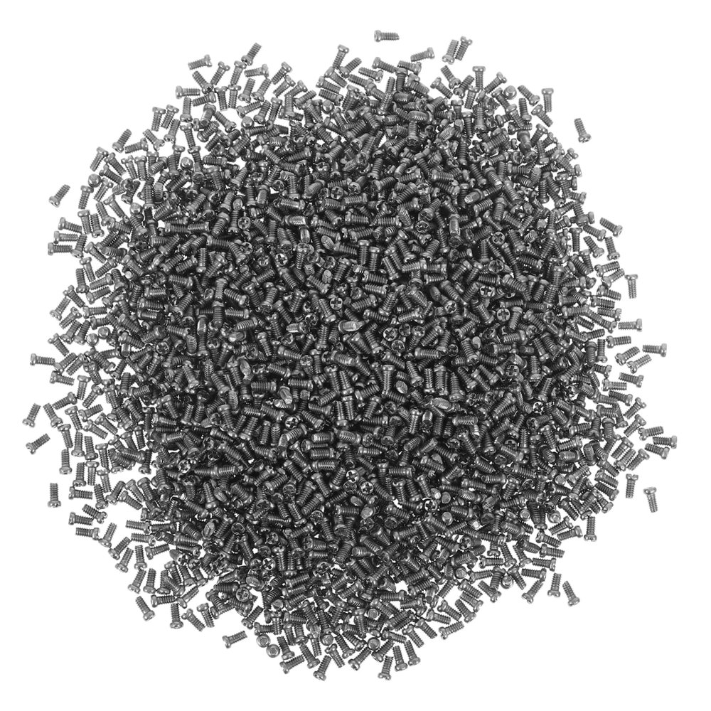 Hoement 10000pcs Stainless Steel Sunglass Screws Eyeglass Nose Pads Repair Kit Small Screws for Glasses