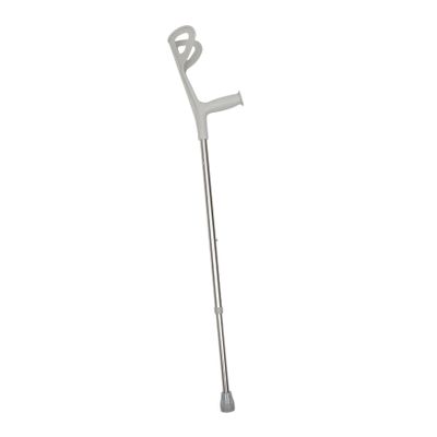 WRITWAA Adjustable Forearm Crutch for Disabled Individuals Durable Walking Stick with Random Color Option Suitable for Elderly and Injured Users