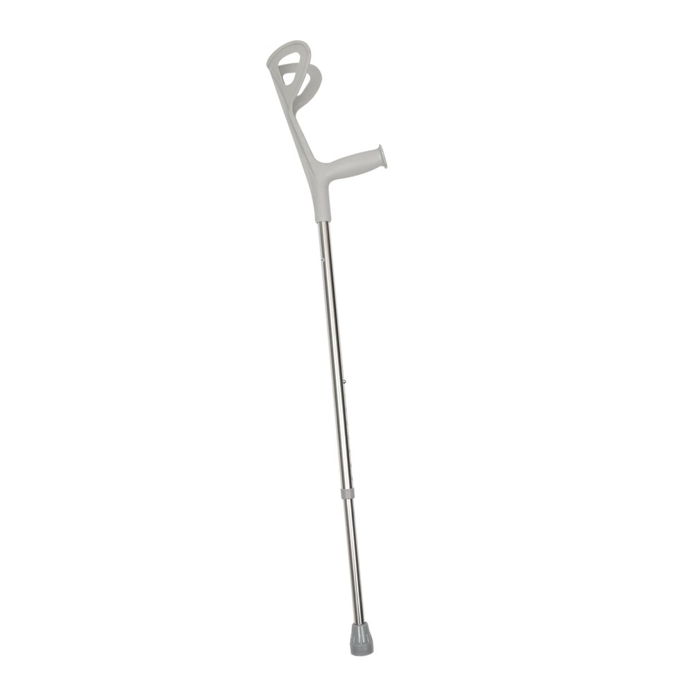WRITWAA Adjustable Forearm Crutch for Disabled Individuals Durable Walking Stick with Random Color Option Suitable for Elderly and Injured Users