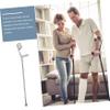 WRITWAA Adjustable Forearm Crutch for Disabled Individuals Durable Walking Stick with Random Color Option Suitable for Elderly and Injured Users view 2