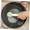 Cabilock 1Set Long Handle Kitchen Scrub Brush with Replacement Heads Multipurpose Dish Cleaning Brush for Pots Pans Sinks and Countertops and Scrubbing view 3