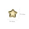 PartyKindom 20Pcs Star Shaped Party Paper Plates Disposable Dishes for Birthday Wedding and Family Gatherings for Cakes Salads and Pastries view 2