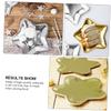 PartyKindom 20Pcs Star Shaped Party Paper Plates Disposable Dishes for Birthday Wedding and Family Gatherings for Cakes Salads and Pastries view 4