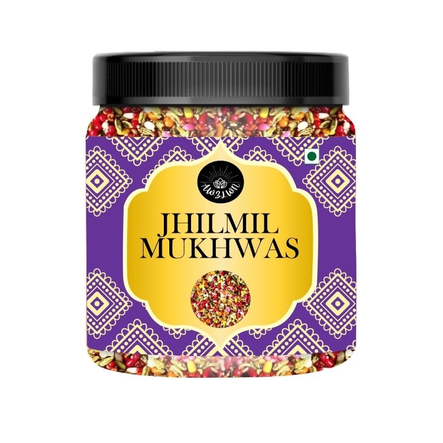 AWZLWN Natural Jhilmil Mukhwas 1.76 OZ (50 GM) | Set oF 1 | AWZLWN