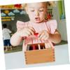 Abaodam 1Set Montessori Temperature Sensory Board for Board for Fine Motor Skills Engaging Educational for Hands Learning and Development view 4