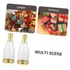 Beaupretty 10Pcs Bottle Candy Storage Boxes Elegant Sealed Favor Holders for Weddings Birthdays Events Packaging view 3