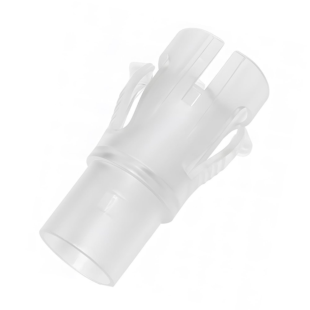 AirMini Hose Adapter CPAP Tubing Connector Compatible with ResMed AirMini Travel Device, Universal AirMini CPAP Accessory for Standard Mask (Clear)
