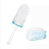 Dusters for Cleaning, Feather Dusters with Extended Telescopic Pole,Microfiber Duster with Replaceable Brush Head(White B) view 1