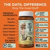 11oz- HookYa Blackened Seasoning Datil Pepper Blend Medium Heat - Non-GMO, Gluten-Free, Vegan, Mild Heat Best Fish & Chicken Blackening Spice Sea Salt Medium Heat Level view 2