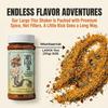 11oz- HookYa Blackened Seasoning Datil Pepper Blend Medium Heat - Non-GMO, Gluten-Free, Vegan, Mild Heat Best Fish & Chicken Blackening Spice Sea Salt Medium Heat Level view 4
