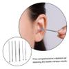 Healeved 6Pcs Wax Removal Kit Stainless Steel Cleaner Tools with Spiral Design Safe Cleaning Home Use Includes Storage Box for Adults view 3