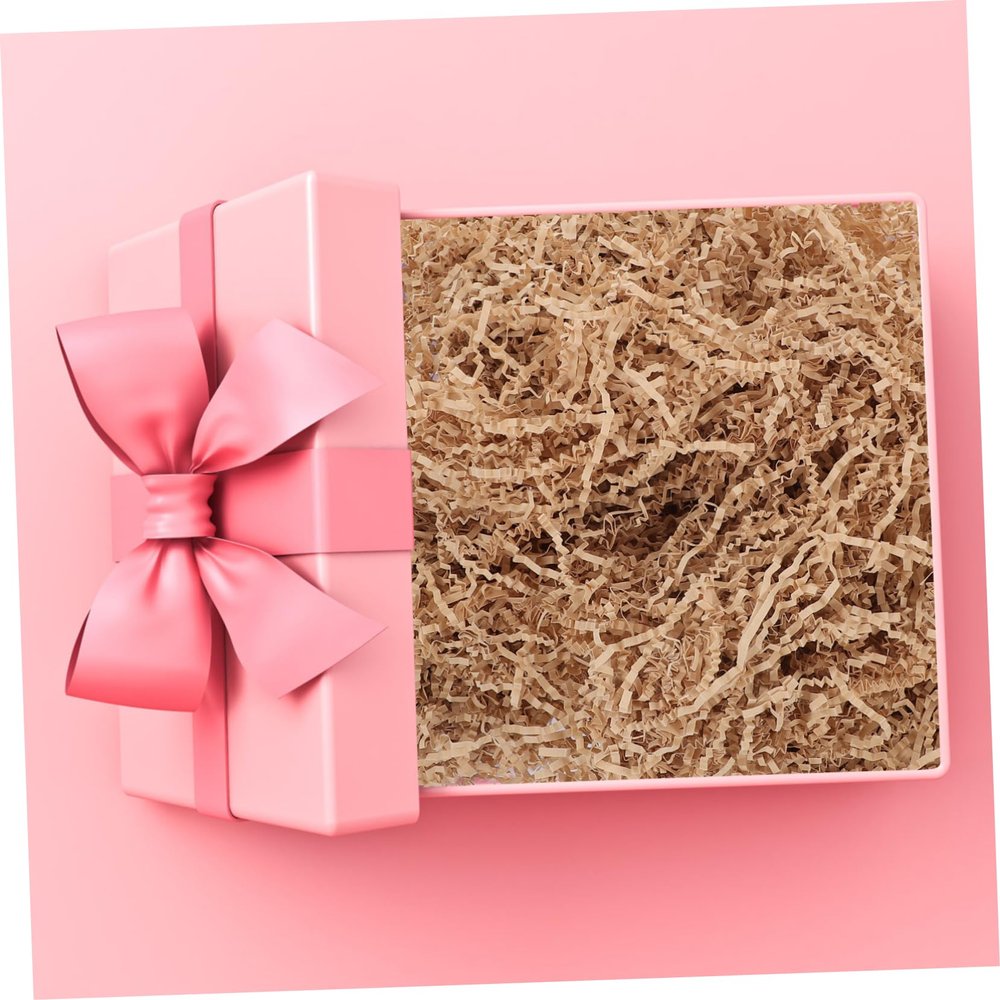 Anneome Crinkle Cut Paper Shreds Wrapping Filler Raffia Paper Shred for Box Basket Packing Decoration