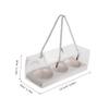 ABOOFAN 10Pcs Portable Dessert Wrapping Boxes with Handle Pet Cake Containers for Cookies and Pastries for Bakery Kitchen and Party Use view 2