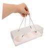 ABOOFAN 10Pcs Portable Dessert Wrapping Boxes with Handle Pet Cake Containers for Cookies and Pastries for Bakery Kitchen and Party Use view 3