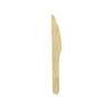 5.5 in. Small Wooden Cutlery Knife Natural view 1