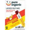 Pure Organic, Layered Fruit Bars, Strawberry Banana, Gluten Free and Vegan Fruit Snacks, 6.2oz Box (12 Count) view 4