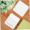 Healeved 20Pcs Mixing Cup Dappen Dish for Dentist Use Multi Grids Mixing Bowl for Plaster Materials Durable Ergonomic Design view 3