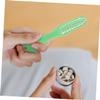 Healeved 30Pcs Head Soft Toothbrushes for Sensitive Mouths Mini Toothbrushes with Handle for Camping and Travel Durable Prison Tooth Brush Green view 4