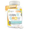 Fawelo I Can Grow Day-Time for Kids 10+ & Teens | Growth & Development Support with L-Arginine, Colostrum, Calcium, D3, Magnesium, Zinc | Bone Strength, Focus | 90 Capsules view 1