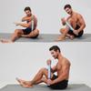 MZDXJ Muscle Roller,EVA Material, Massage Roller Stick for Athletes and Office Workers, Relieves Muscle Tension and Pain(EVA Blue) view 3