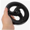 FOMIYES 2Pcs Wheelchair Wheels Replacement for Shopping Carts and Trolleys Smooth Rolling Castor Wheels for Easy Installation Wheel Parts for Quiet Use view 2