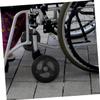 FOMIYES 2Pcs Wheelchair Wheels Replacement for Shopping Carts and Trolleys Smooth Rolling Castor Wheels for Easy Installation Wheel Parts for Quiet Use view 3
